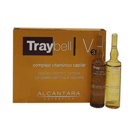 TRAYBELL V3 Hair Vitaminic Com.- Ампули вітаімінізуючі  10 мл * 6 шт