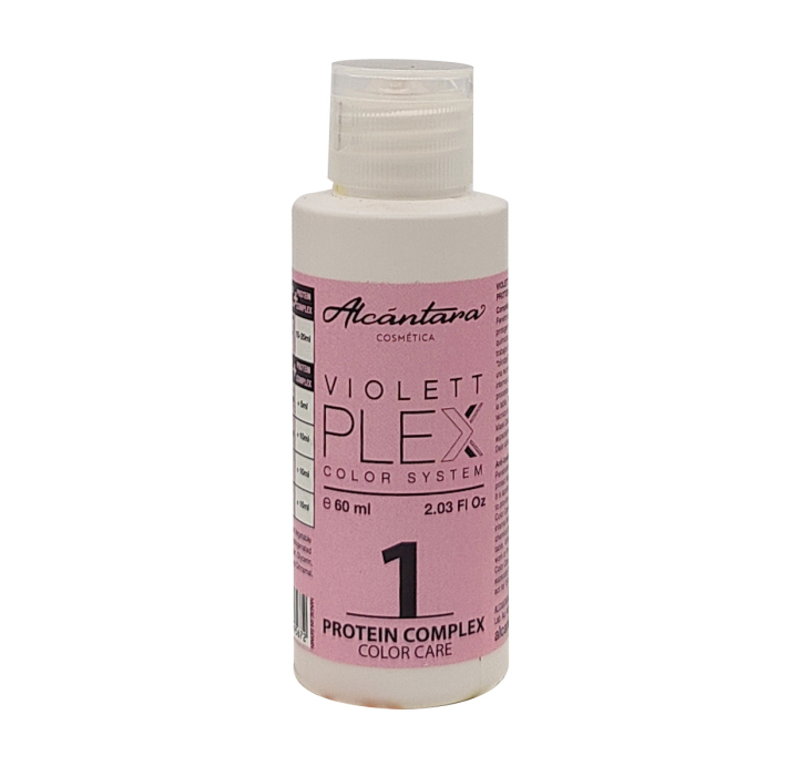 VIOLETT PLEX Protein Complex Color Care № 1 - Протеїновий комплекс для фарбованого волосся 60 мл, 500 мл фото 1